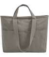 W604 Westford Mill Double Handle Cargo Pocket Tote Bag Mushroom colour image